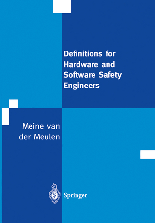 Definitions for Hardware and Software Safety Engineers