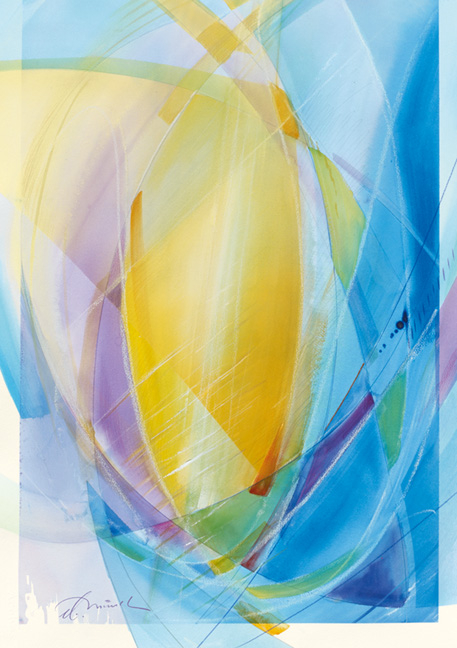 Neue Perspektiven - Kunst-Faltkarten ohne Text (5 St&uuml;ck) - 