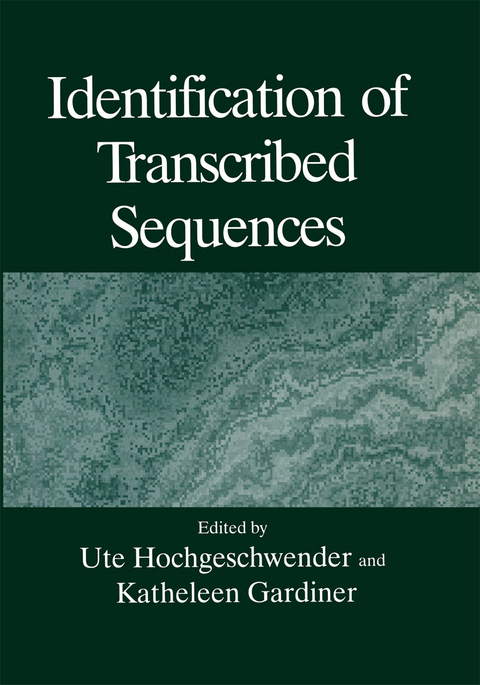 Identification of Transcribed Sequences - 