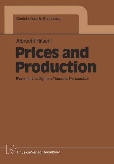 Prices and Production - Albrecht Ritschl