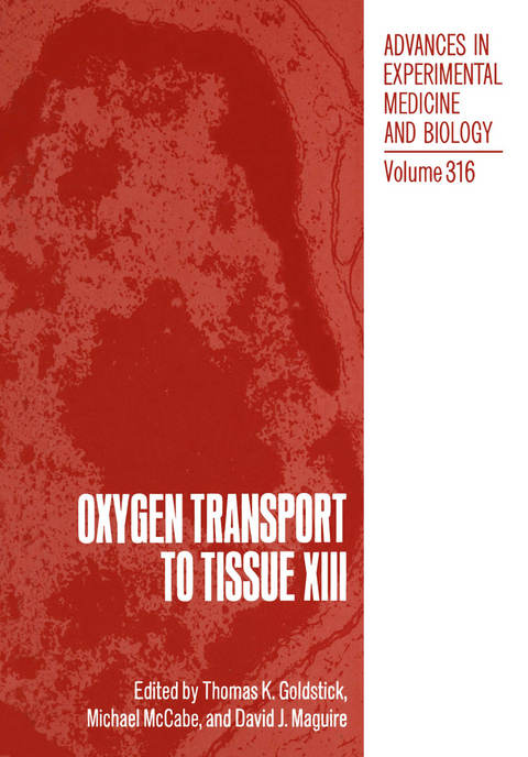 Oxygen Transport to Tissue XIII - 