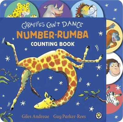 Giraffes Can't Dance Number Rumba Tabbed Board Book - Giles Andreae