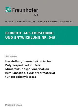 Herstellung nanostrukturierter Polymerpartikel mittels Miniemulsionspolymerisation zum Einsatz als Adsorbermaterial fürTocopherylacetat