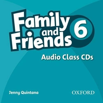 Family & Friends 6 Audio Class CD - Jenny Quintana
