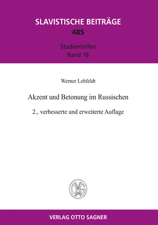 Akzent und Betonung im Russischen