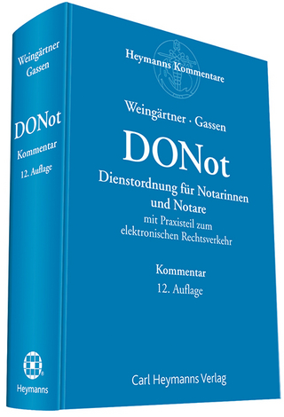 Dienstordnung für Notarinnen und Notare (DONot)