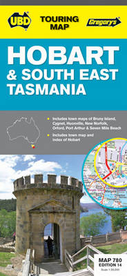 Hobart and South East Tasmania Map 780 - 
