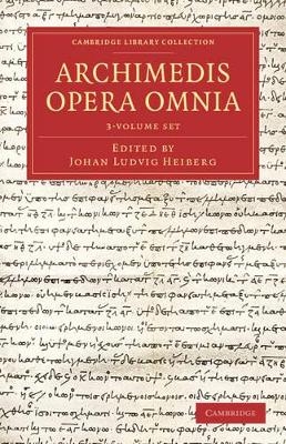 Archimedes Opera Omnia 3 Volume Set -  Archimedes