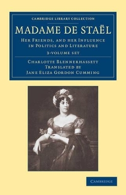Madame de Staël 3 Volume Set