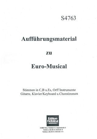 Euro-Musical. Aufführungsmaterial