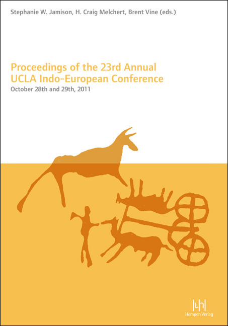 Proceedings of the 23rd Annual UCLA Indo-European Conference - 