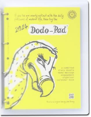 Dodo Pad A4 Universal Diary 2014 C/W Binder - Week to View Calendar Year - Naomi McBride, Rebecca Jay