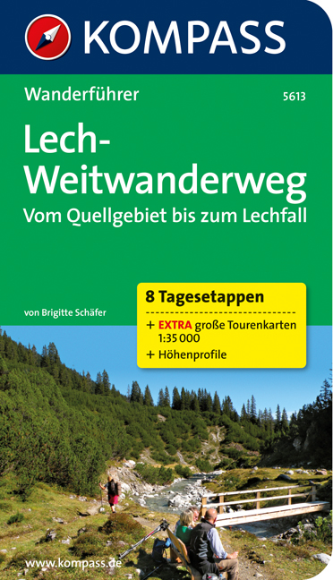 Lech-Weitwanderweg, Vom Quellgebiet bis zum Lechfall - Brigitte Sch&auml;fer