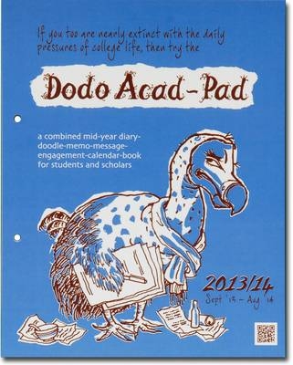 Dodo Acad-Pad Loose-leaf Desk Diary 2013/14 - Academic Mid Year Diary - Naomi McBride