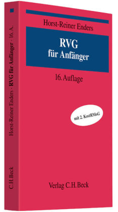 RVG f&uuml;r Anf&auml;nger - Horst-Reiner Enders