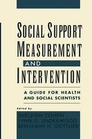 Social Support Measurement and Intervention - 