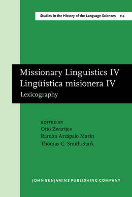 Missionary Linguistics IV / Ling&uuml;&iacute;stica misionera IV - 