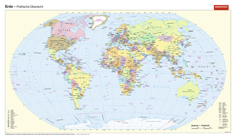 Handkarten Geographie im 10er-Set