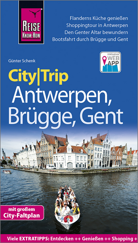 Reise Know-How CityTrip Antwerpen, Br&uuml;gge, Gent - G&uuml;nter Schenk
