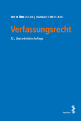Verfassungsrecht - Theo &Ouml;hlinger, Harald Eberhard