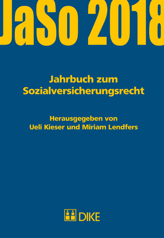 Jahrbuch zum Sozialversicherungsrecht 2018