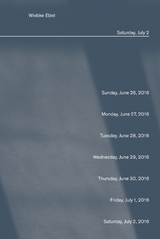 Sunday, June 26 &ndash; Saturday, July 2 - Wiebke Elzel