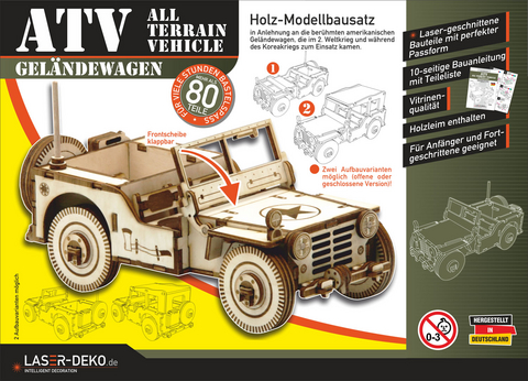 ATV - All Terrain Vehicle (Gel&auml;ndewagen) - 