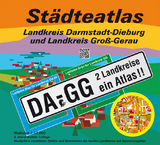 St&auml;dteatlas Landkreis Darmstadt-Dieburg und Landkreis Gro&szlig;-Gerau - Michael Messer