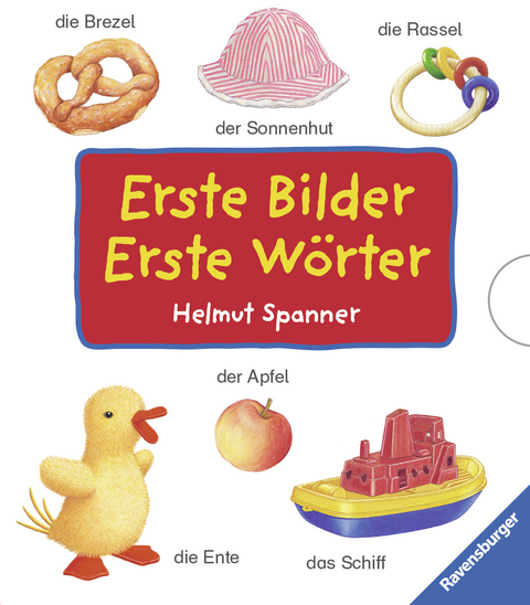 Erste Bilder &ndash; Erste W&ouml;rter (4 Titel im Schuber) - Helmut Spanner