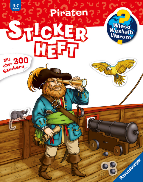 Wieso? Weshalb? Warum? Stickerheft - Piraten