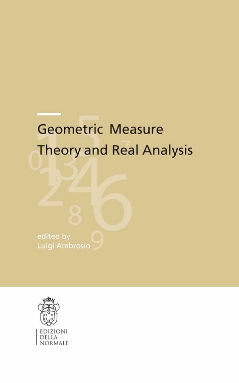 Geometric Measure Theory and Real Analysis - 