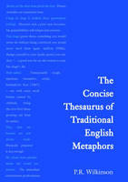 Concise Thesaurus of Traditional English Metaphors