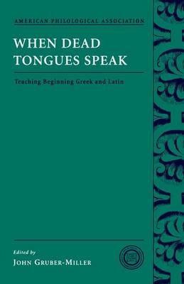 When Dead Tongues Speak - 