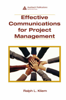 Effective Communications for Project Management -  PMP Ralph L. Kliem
