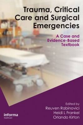 Trauma, Critical Care and Surgical Emergencies - 