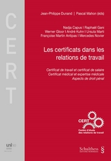 Les certificats dans les relations de travail - 