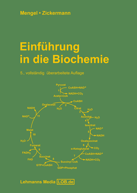 Einf&uuml;hrung in die Biochemie - Konrad Mengel, Volker Zickermann
