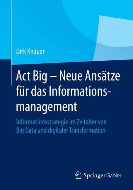 Act Big -  Neue Ans&auml;tze f&uuml;r das Informationsmanagement - Dirk Knauer