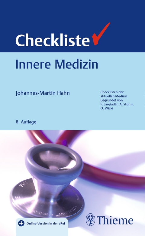 Checkliste Innere Medizin - Johannes-Martin Hahn