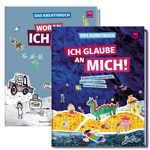 Kunstbuch und Kreativbuch im Set - Elena Janker