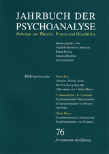 Jahrbuch der Psychoanalyse / Band 76: Mikroprozesse - 