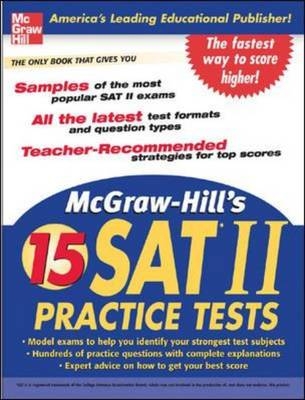 McGraw-Hill's 15 Practice SAT Subject Tests