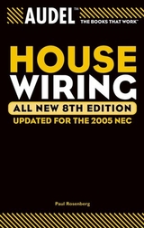 Audel House Wiring, All New - Paul Rosenberg, Roland E. Palmquist