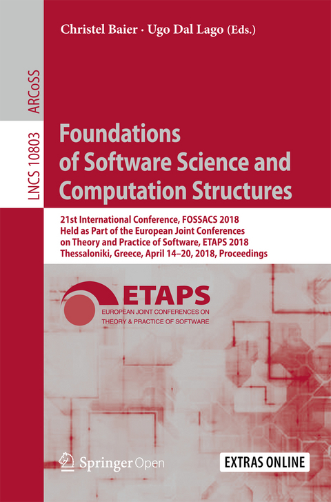 Foundations of Software Science and Computation Structures - 