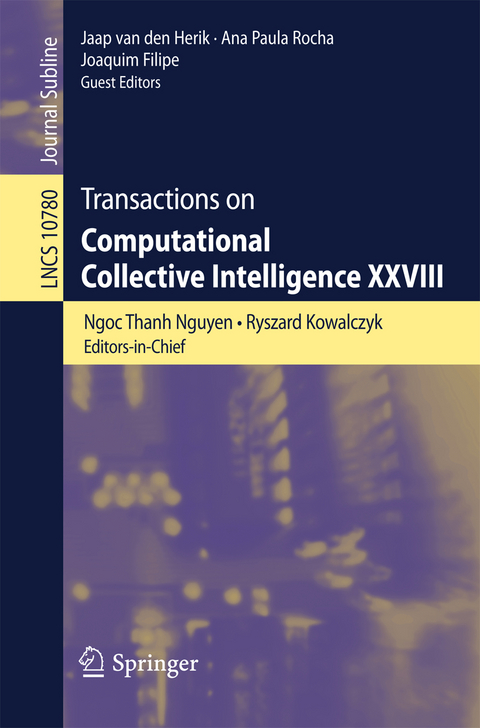 Transactions on Computational Collective Intelligence XXVIII - 
