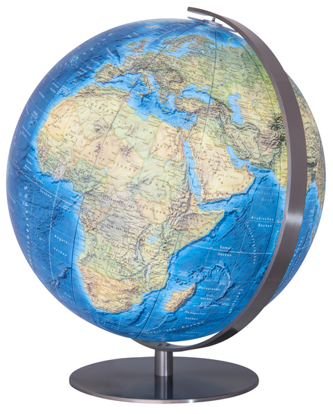 Duo Azzuro Leuchtglobus Gro&szlig;globus OID Edelstahl