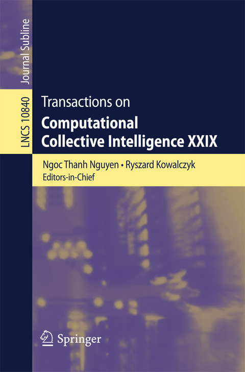 Transactions on Computational Collective Intelligence XXIX - 