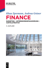 Finance - Klaus Spremann, Andreas Grüner