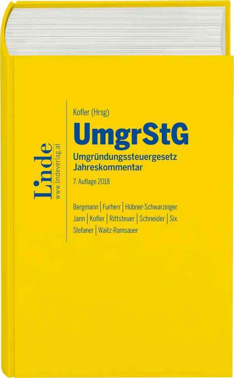 Umgr&uuml;ndungssteuergesetz - Sebastian Bergmann, Gebhard Furherr, Petra H&uuml;bner-Schwarzinger, Martin Six, Markus Stefaner, Kornelia Waitz-Ramsauer, Franz Rittsteuer, Thomas Schneider, Martin Jann