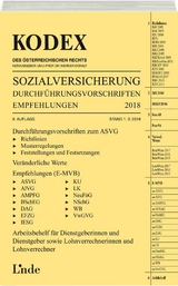 KODEX Sozialversicherung 2018, Band III - Herta Baumann, Veronika Jakobs